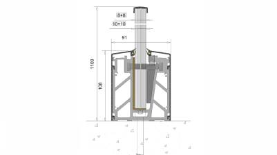 ADLK-100 Floor Standing Base