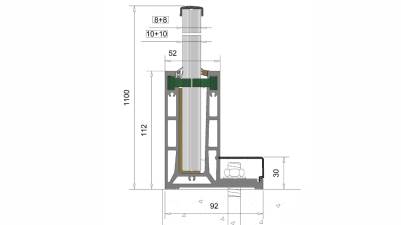 ADLK-110 Floor Standing Base