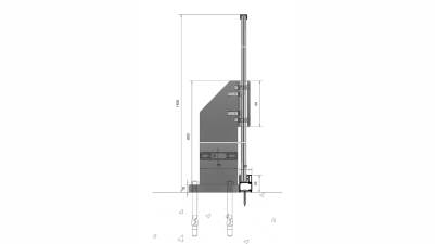 ADLK-75 Floor-Mounted Glass System
