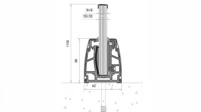 ADLK-95 Floor Standing Base
